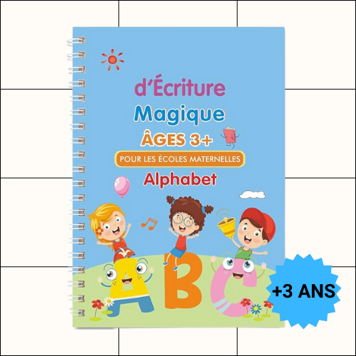 Cahier Magique Réutilisable Enfant