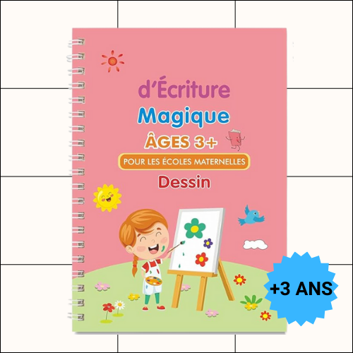 Cahier Magique Réutilisable Enfant