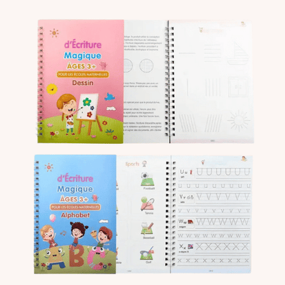 Cahier Magique Réutilisable Enfant